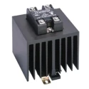 Crydom Relay Heatsink DIN Rail Mount 1470 cm² Surface Area Black Anodised HS122DR