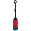 Vikan Black Scrubbing Brush with 45 mm Polyester Bristle Length, 420 mm Overall Length, Model 522252