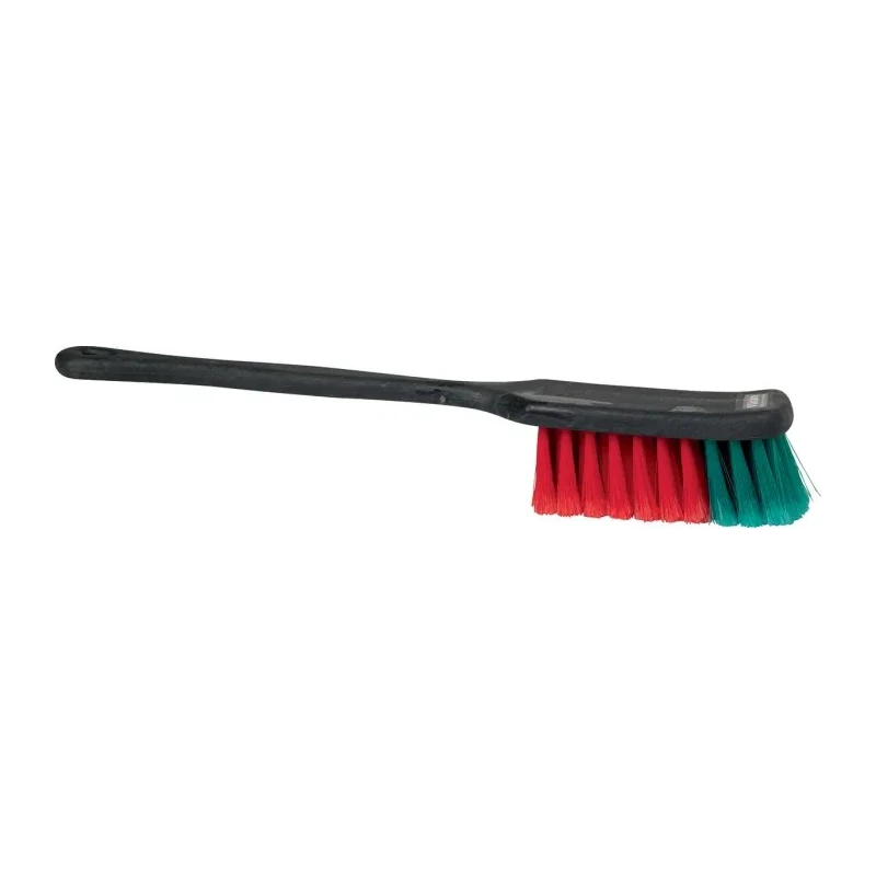 Vikan Black Scrubbing Brush with 45 mm Polyester Bristle Length, 420 mm Overall Length, Model 522252