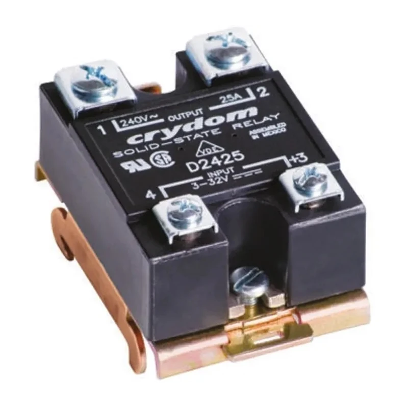 Crydom HS501DR Series Solid State Relay 10A Load, DIN Rail Mount, 660 V AC Load, 32 V Control HS501DR