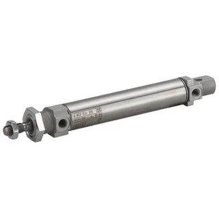 EMERSON ? AVENTICS EMERSON AVENTICS 50 mm Pneumatic Piston Rod Cylinder MNI Series Double Acting Through Hole 0822034203