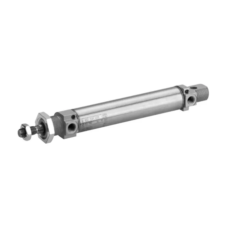 EMERSON ? AVENTICS 100 mm Pneumatic Piston Rod Cylinder, MNI Series, Double Acting, Stainless Steel Body, Air 0822334505
