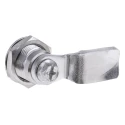 RS PRO Silver Stainless Steel Cabinet Lock 26 mm Panel-to-Tongue Depth Key Unlock 192-9647