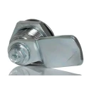 RS PRO Silver Die Cast Triangular Lock Camlock Key Unlock 25mm Panel-to-Tongue 192-9649