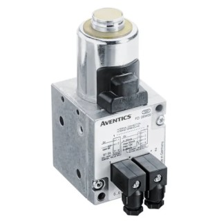 EMERSON ? AVENTICS Pneumatic Solenoid Valve 3/3 Solenoid Spring NPTF ISO Series 24V DC ED05
