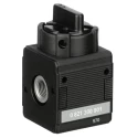 EMERSON ? AVENTICS Rotary Knob Pneumatic Manual Control Valve NL4-BAV Series 1/2 in, 3/2 Valve Function, 16 bar 0821300911