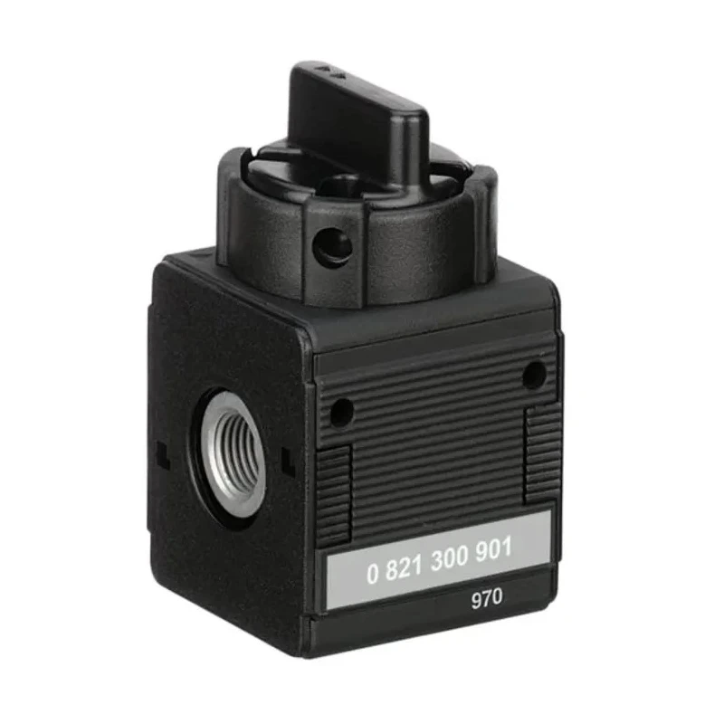 EMERSON ? AVENTICS Rotary Knob Pneumatic Manual Control Valve NL4-BAV Series 1/2 in, 3/2 Valve Function, 16 bar 0821300911