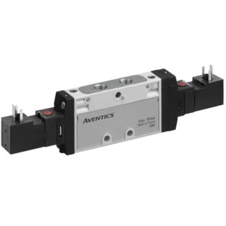 EMERSON ? AVENTICS Pneumatic Solenoid Valve 5/2 Solenoid G 1/8 Manifold Polyamide Fiberglass Body 24V DC Series TC08