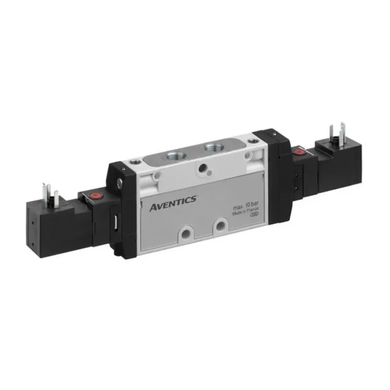 EMERSON ? AVENTICS Pneumatic Solenoid Valve 5/2 Solenoid G 1/8 Manifold Polyamide Fiberglass Body 24V DC Series TC08