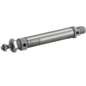 EMERSON ? AVENTICS 50 mm Pneumatic Piston Rod Cylinder MNI Series Double Acting Through Hole Mount Stainless 0822332503