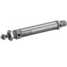 EMERSON ? AVENTICS 50 mm Pneumatic Piston Rod Cylinder MNI Series Double Acting Through Hole Mount Stainless 0822332503
