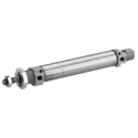 EMERSON ? AVENTICS 200 mm Pneumatic Piston Rod Cylinder MNI Series Double Acting Through Hole Mount 0822333508