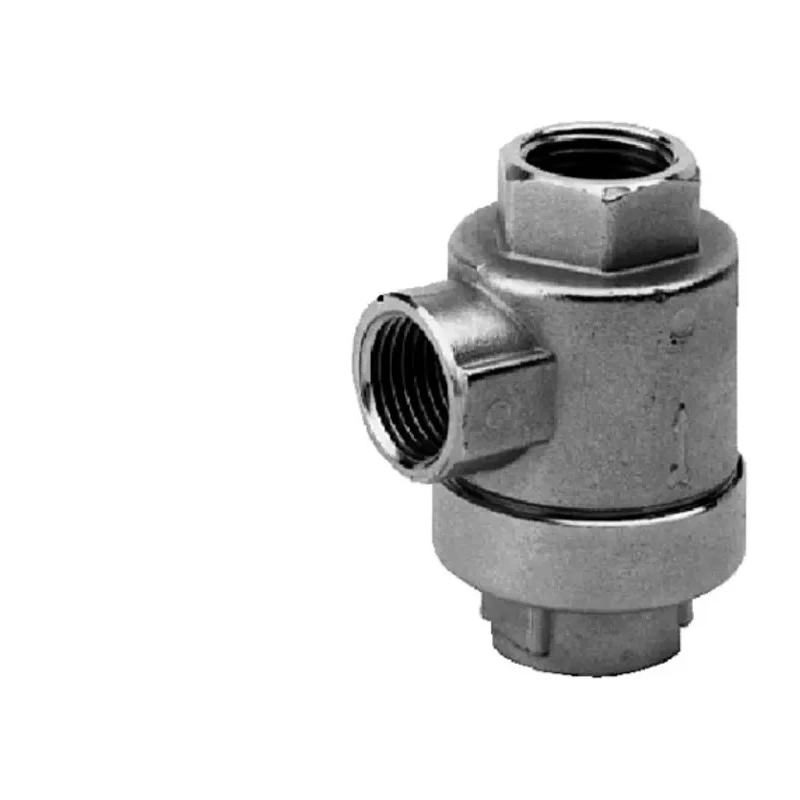EMERSON ? AVENTICS Quick Exhaust Valve 3/8 in Threaded Female Connection Series 573, Brass Body, 0.3 to 10 bar R412010750
