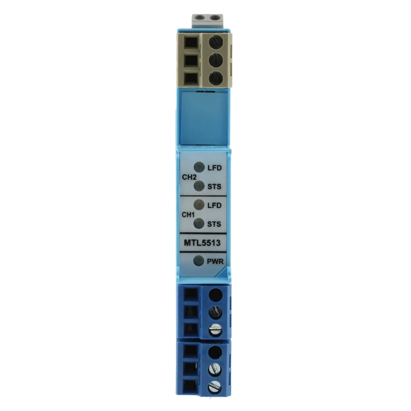 Eaton 2 Channel Galvanic Barrier Zener Barrier DIN Rail Mount ATEX Certified MTL5513/RS