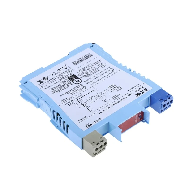 Eaton Zener Barrier, Galvanic Barrier, 1 Channel, DIN Rail Mount, ATEX Certified, 20-35V DC Supply MTL5521/RS