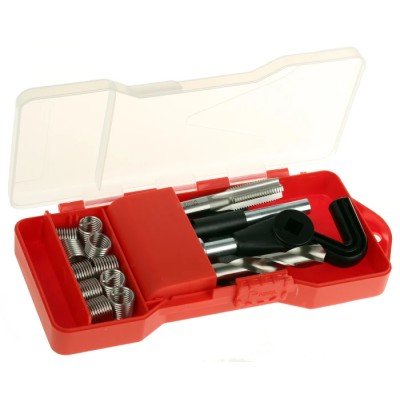 Recoil 13 Piece Thread Repair Kit M12 Inserts Combo Tap Installation Tool Drill Magnetic Tang Break Tool 37128