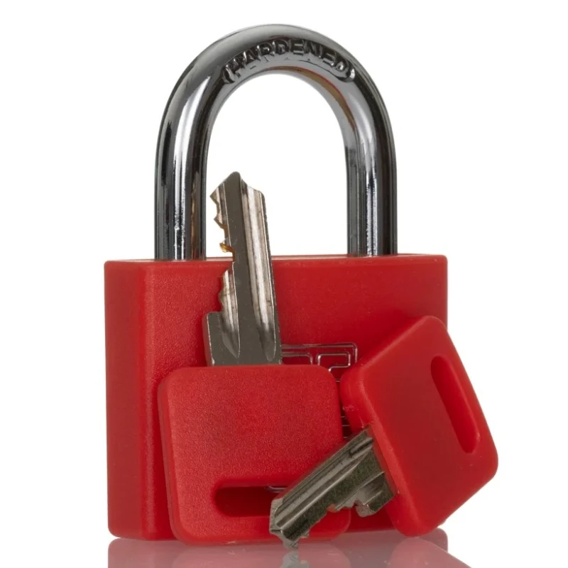 RS PRO Key Brass Padlock Keyed Alike, 6 mm Shackle Diameter, 40 mm Body Width 195-8252