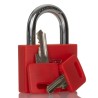 RS PRO Key Brass Padlock Keyed Alike, 6 mm Shackle Diameter, 40 mm Body Width 195-8252