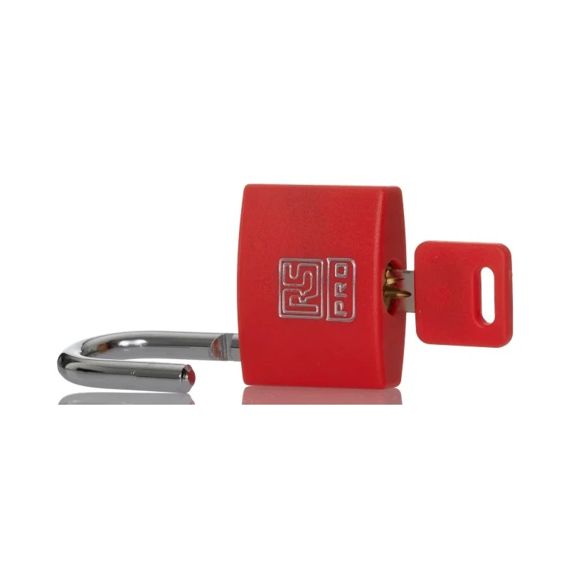 RS PRO Key Brass Padlock Keyed Alike, 6 mm Shackle Diameter, 40 mm Body Width 195-8252