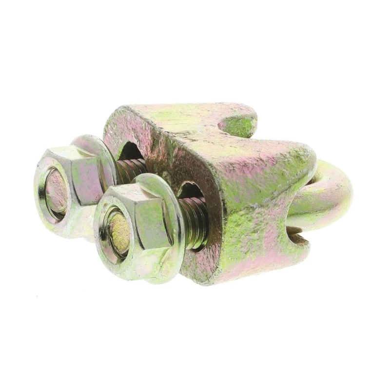 RS PRO Steel Wire Rope Clamp DIN 1142 for 10 mm Diameter Wire Rope 197-0168