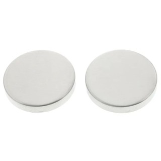 Briton Stainless Steel Blank Escutcheon Plate 52mm Width, 135mm Length 4215.8.SS