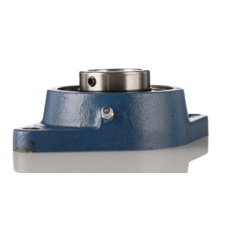 SKF 2 Hole Flange Bearing Unit Cast Iron 35 mm ID 96 mm Length Italy FYTB 35 TF