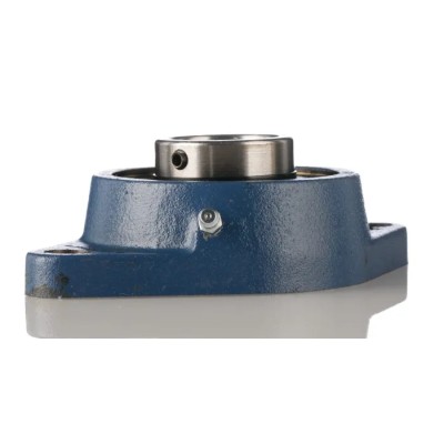 SKF 2 Hole Flange Bearing Unit Cast Iron 35 mm ID 96 mm Length Italy FYTB 35 TF