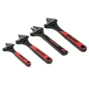 Teng Tools 4-Piece Adjustable Spanner Set with Sizes 6 in, 8 in, 10 in TTADJ04