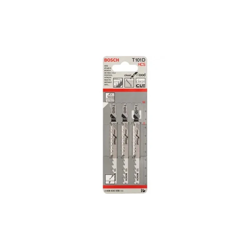 Bosch Reciprocating Saw Blade 5-Piece 100 mm 2608630032