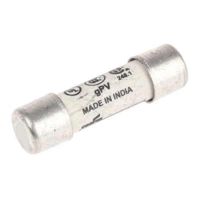 Eaton 12A Ceramic Cartridge Fuse 10 x 38 mm, 1kV DC, PV-12A10F