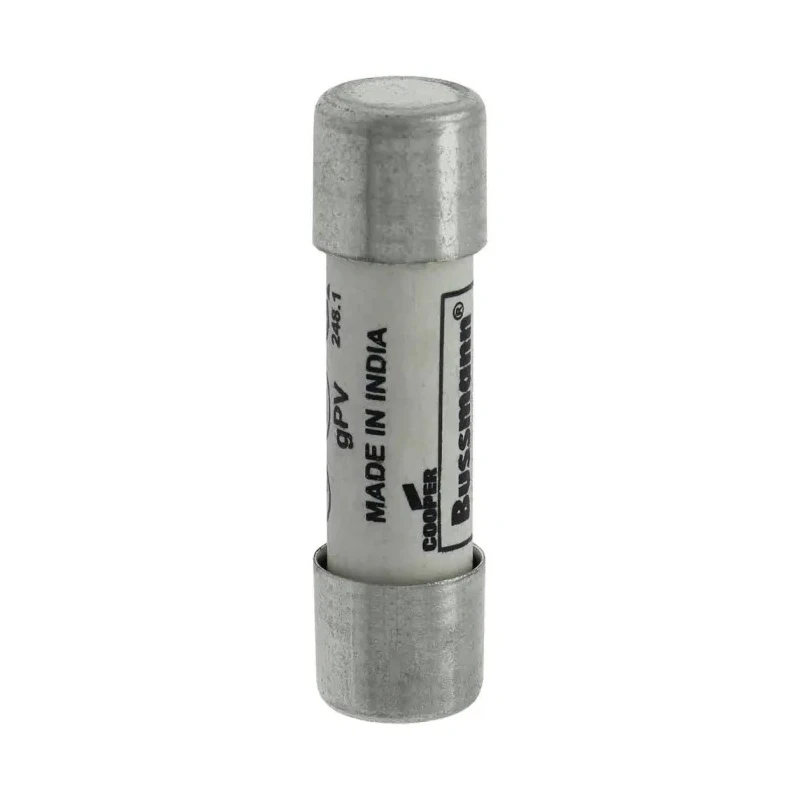 Eaton 12A Ceramic Cartridge Fuse 10 x 38 mm, 1kV DC, PV-12A10F