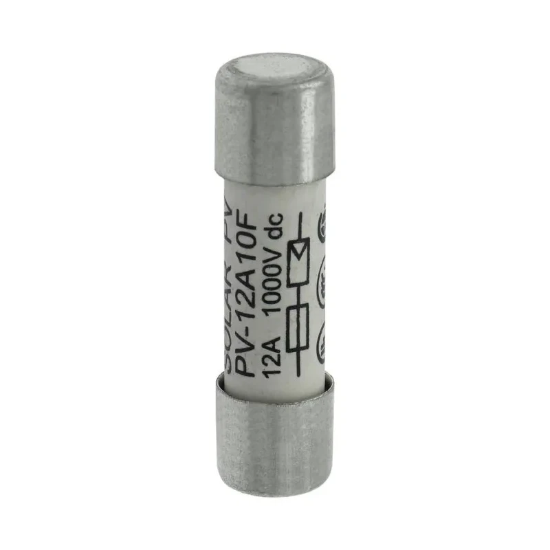Eaton 12A Ceramic Cartridge Fuse, 10 x 38 mm, 1kV DC, PV-12A10F