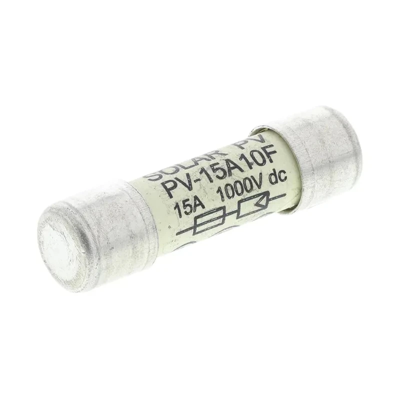 Eaton 15A Ceramic Cartridge Fuse 10 x 38 mm 1kV DC PV-15A10F