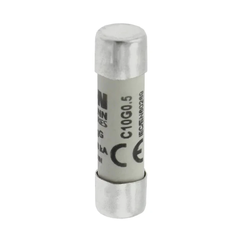 Eaton 500mA Ceramic Cartridge Fuse 10 x 38 mm 500V AC gG-gL Series C10G C10G0-5