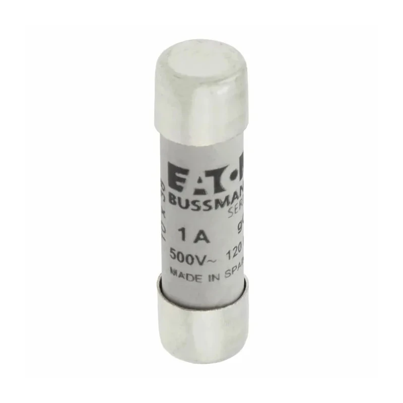 Eaton 1A Ceramic Cartridge Fuse, 10 x 38 mm, 500V AC, C10G1