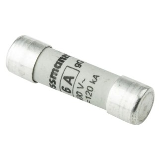 Eaton 6A Ceramic Cartridge Fuse 10 x 38 mm 500V AC C10G6