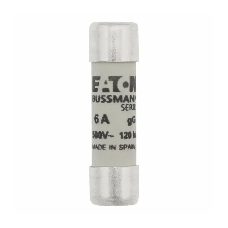 Eaton 6A Ceramic Cartridge Fuse 10 x 38 mm 500V AC C10G6