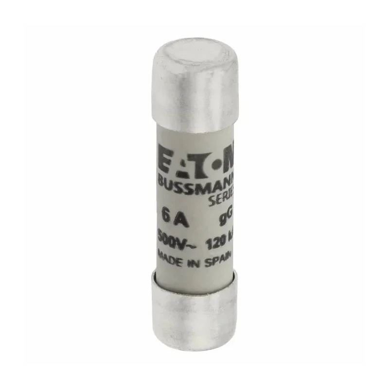 Eaton 6A Ceramic Cartridge Fuse 10 x 38 mm 500V AC C10G6