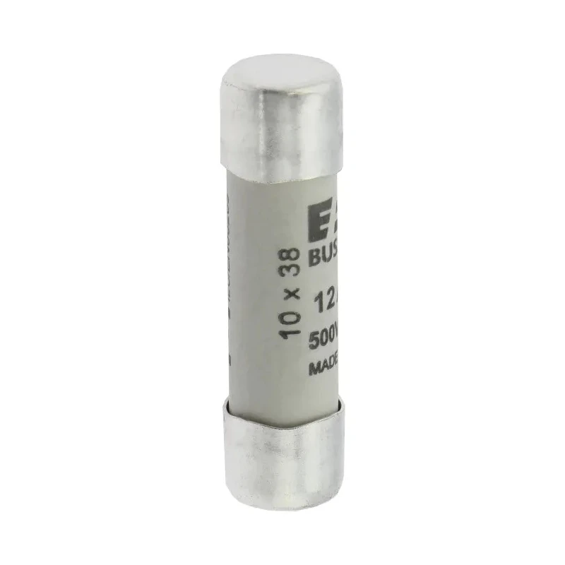 Eaton 12A Ceramic Cartridge Fuse, 10 x 38 mm, 500V AC, High Breaking Capacity C10G12
