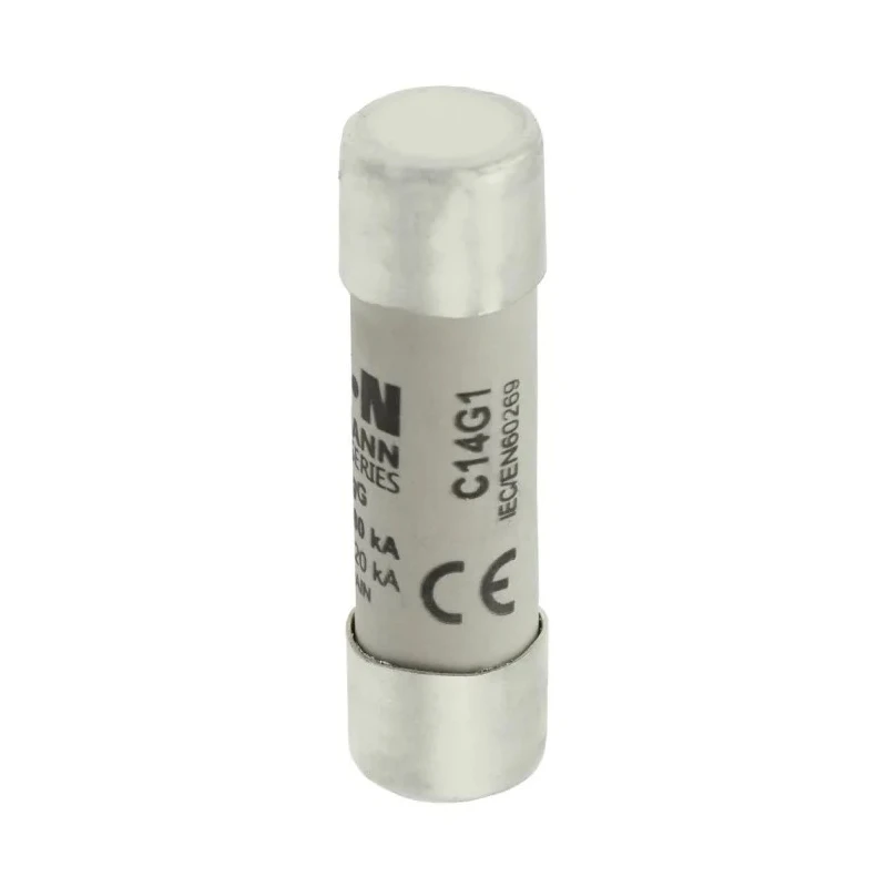 Eaton 1A Ceramic Cartridge Fuse 14 x 51 mm 690V AC Industrial Protection C14G1