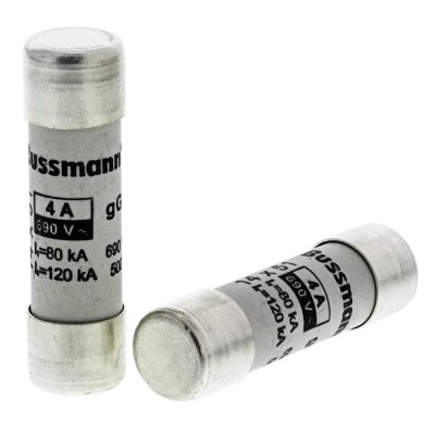 Eaton 4A Ceramic Cartridge Fuse 14 x 51 mm 690V AC C14G4