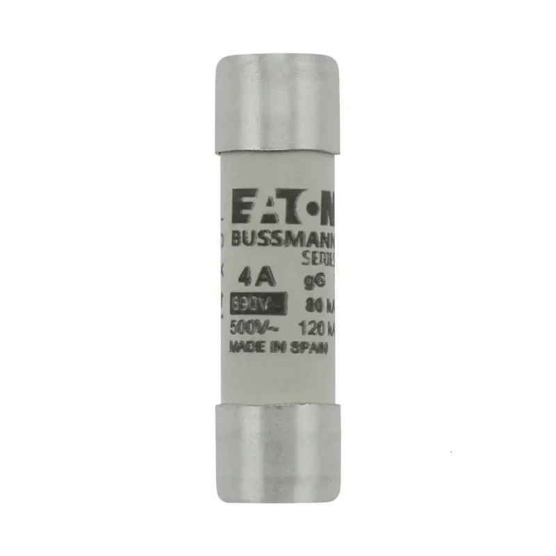Eaton 4A Ceramic Cartridge Fuse 14 x 51 mm 690V AC C14G4