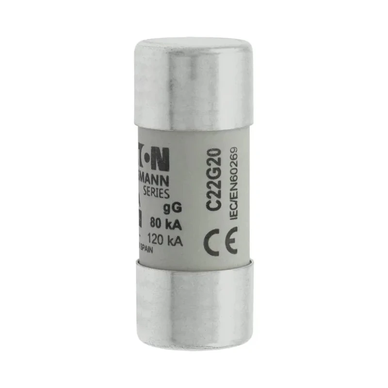 Eaton 20A Ceramic Cartridge Fuse 22 x 58 mm 690V AC gG/gL Category C22G20