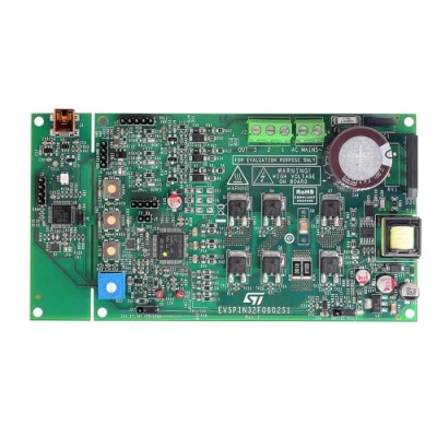 STMicroelectronics 3-Phase Inverter Evaluation Board for STSPIN32F0602 with Cortex-M0 STM32 MCU EVSPIN32F0602S1