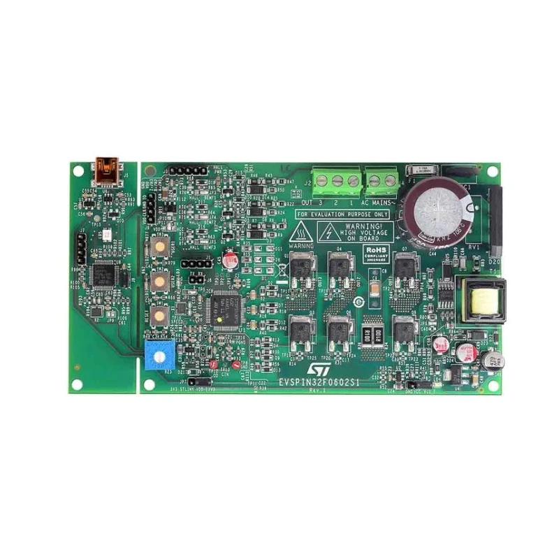 STMicroelectronics 3-Phase Inverter Evaluation Board for STSPIN32F0602 with Cortex-M0 STM32 MCU EVSPIN32F0602S1