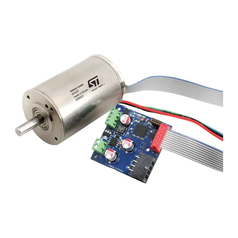 STMicroelectronics Evaluation Board EVALKIT-ROBOT-1 with STSPIN32F0A, Brushless DC Motor Control, 100 W Power EVALKIT-ROBOT-1