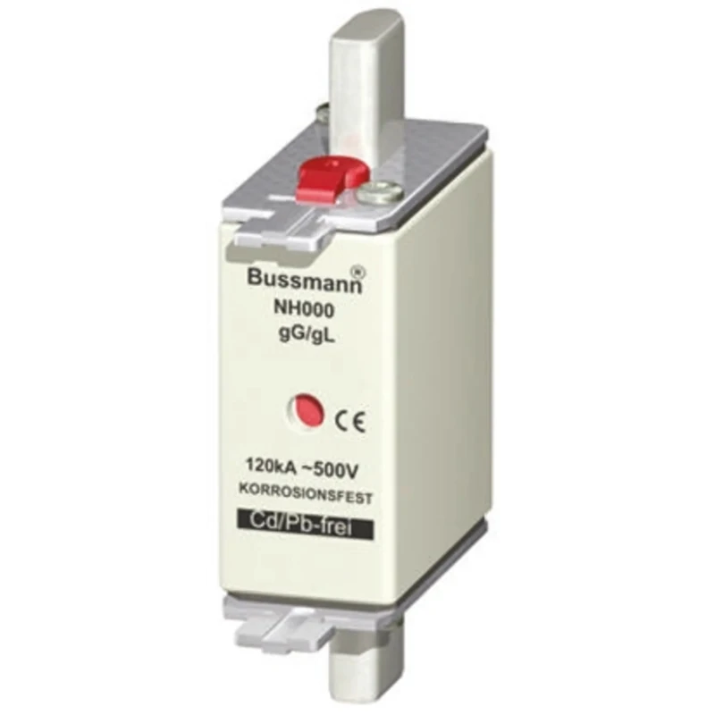 Eaton 35A Centred Tag Fuse NH000 500V AC High Rupture Capacity Dual Indication NH000 