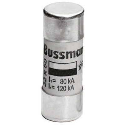 Eaton 125A Ceramic Cartridge Fuse 22 x 58 mm 400V AC High Thermal Resistance C22G125