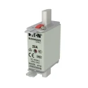 Eaton 25A Centred Tag Fuse NH01 500V AC High Rupture Capacity Blade Tag 25NHG000B