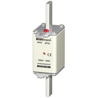 Eaton 63A Centred Tag Fuse NH2 500V ac 63NHG02B